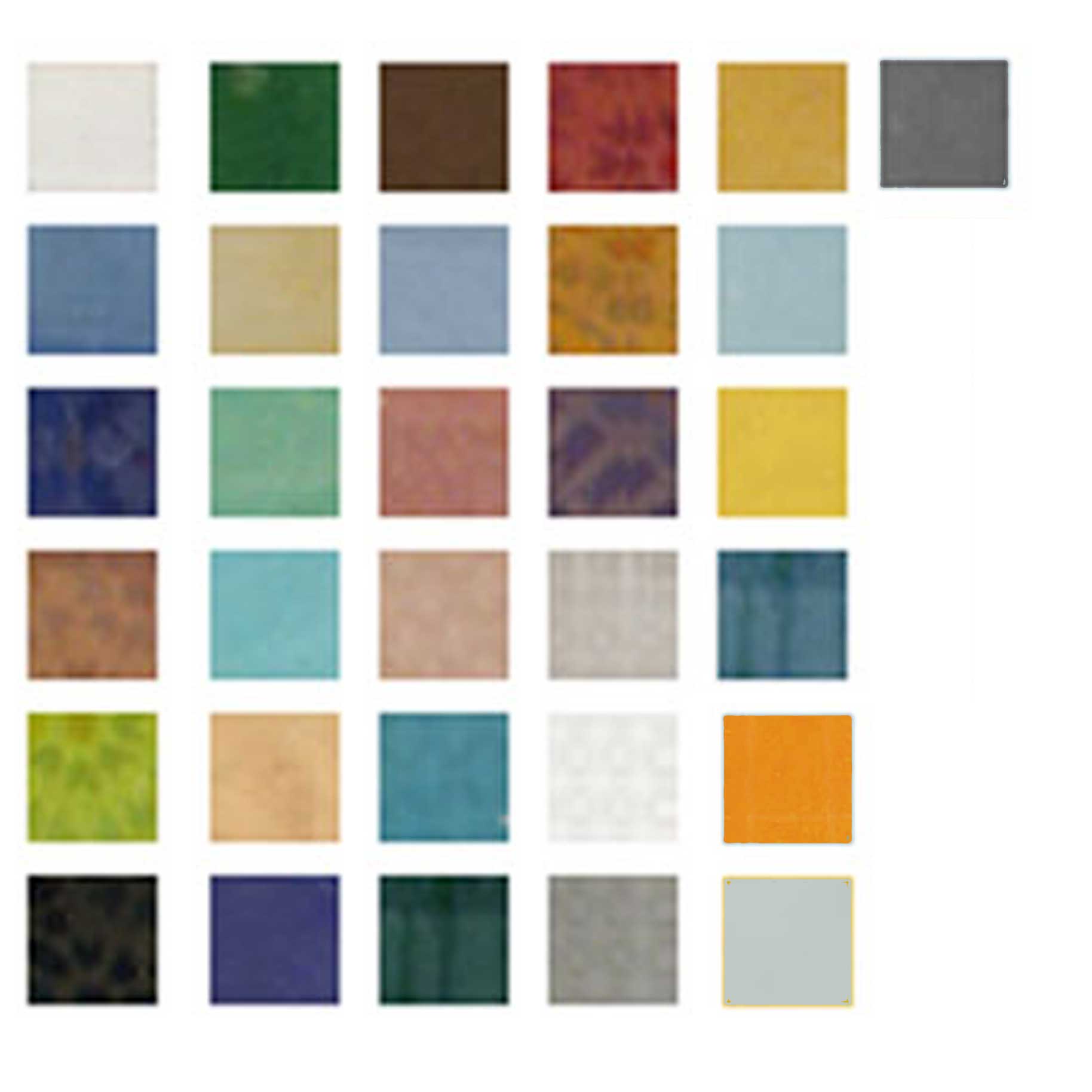 Mosaic House Moroccan tile Mosaic Color Palette  solid zellige, mosaic, zellij, field, pattern, glaze 